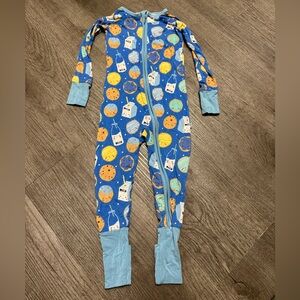 Little Sleepies Milk and Cookies Zippy